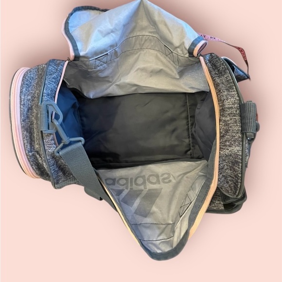 Adidas Women's Black and Pink Travel Bag - Picture 5 of 15